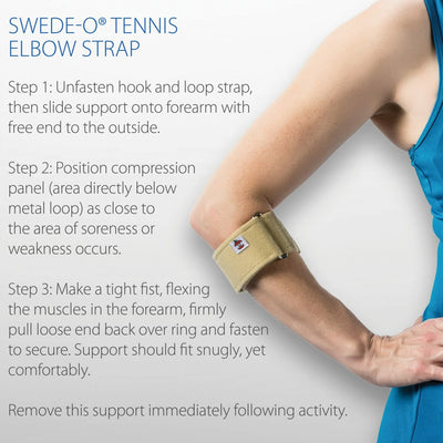 Swede-O Tennis Elbow Strap- Beige