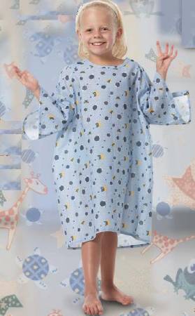 Pediatric Patient Exam Gown Reusable
