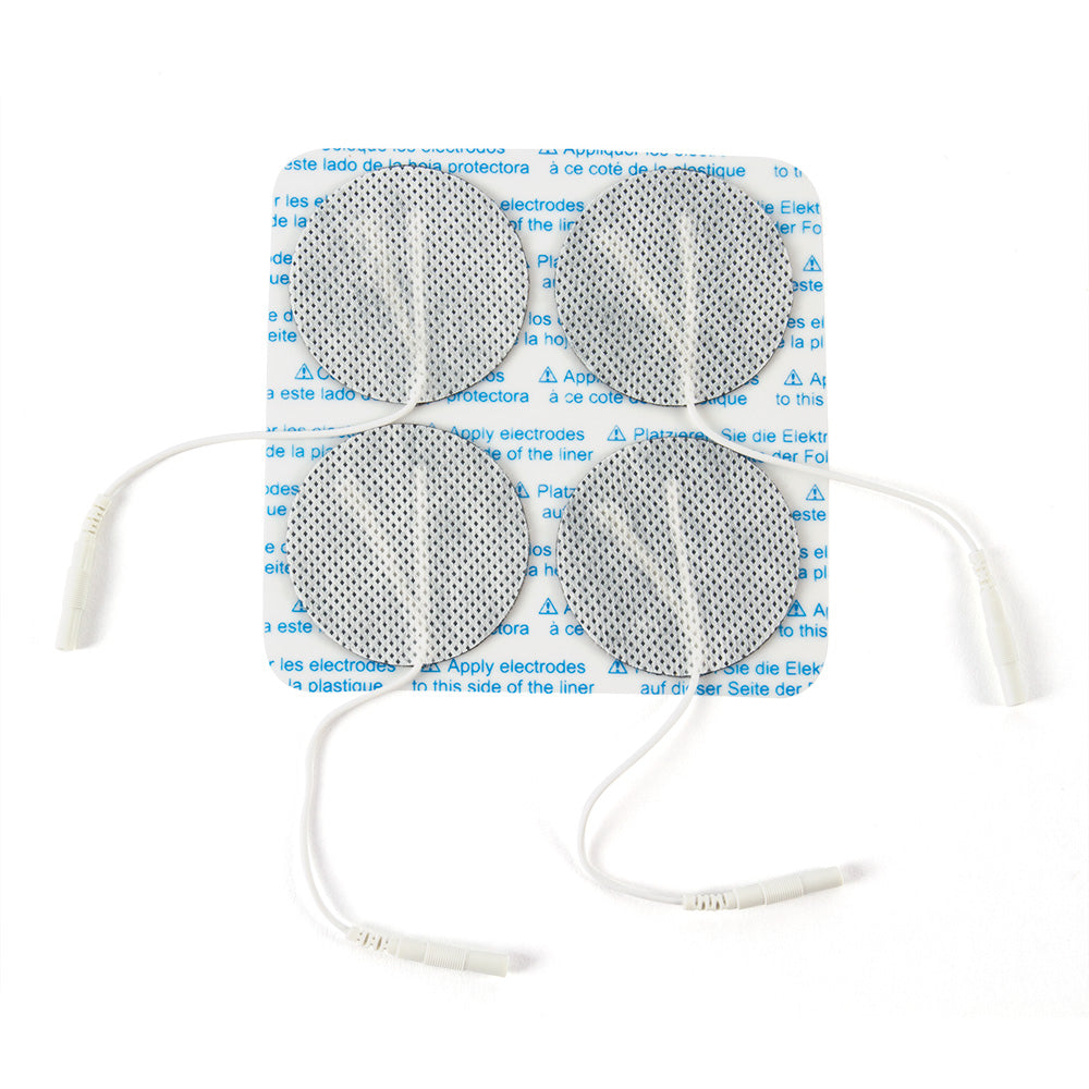 BodyMed Reusable Fabric-Backed Self-Adhering Electrodes - Package of 4