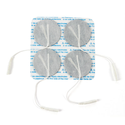 BodyMed Reusable Fabric-Backed Self-Adhering Electrodes - Package of 4