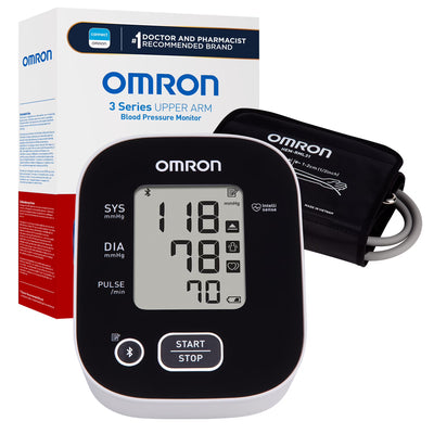 Omron 3 Series Upper Arm Blood Pressure Monitor - Singles