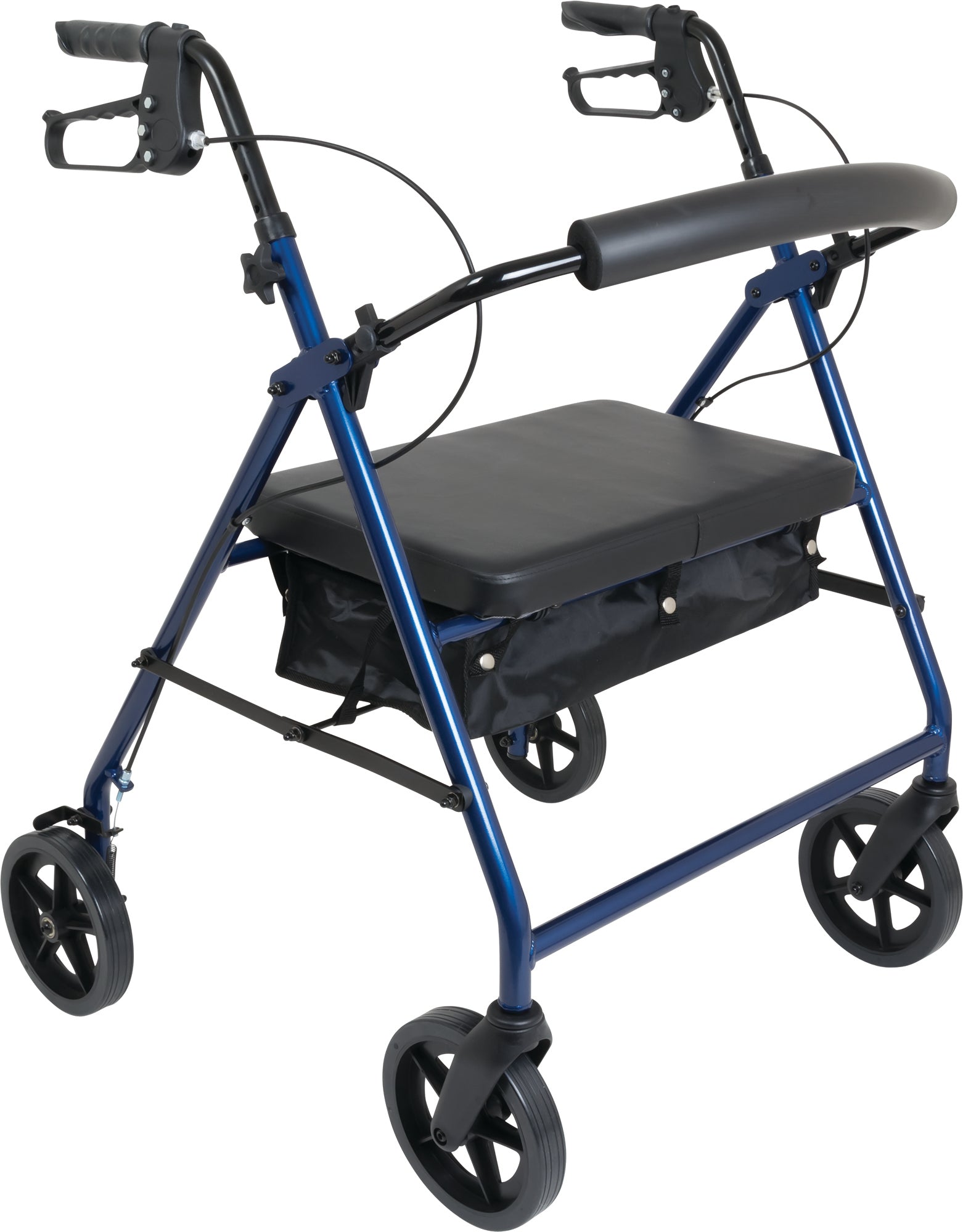 Bariatric Rollator with 8-inch Wheels - discountmedicalsupplies.com