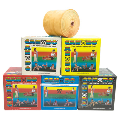 Exercise Bands, Low Powder, 6 yds Roll