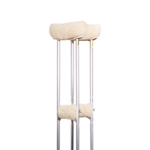 Essential Medical Supply Sheepette Crutch Cover Set