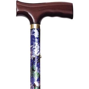 Folding Travel Cane with Fritz Handle by Alex Orthopedic