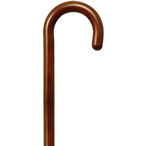 Wood Cane w/ Round Handle -1" Walnut