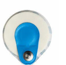 ECG Stress Electrode BlueSensor SP Offset Snap Connector Wet Gel Foam Backing Adult Non-Radiolucent 50 per Pack