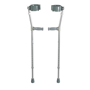 Drive Medical Lightweight Walking Forearm Crutches - Singles