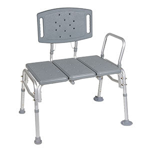 Drive Medical Knock Down Bariatric Transfer Bench, 500 lb Weight Capacity