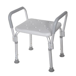 Drive Medical Bath Bench with Padded Arms