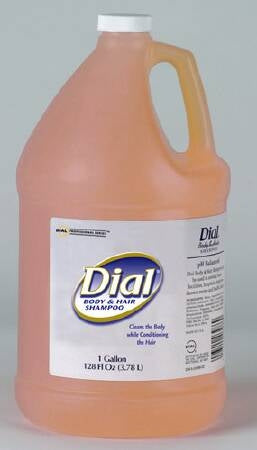 Shampoo and Body Wash Dial 1 gal. Jug Peach Scent