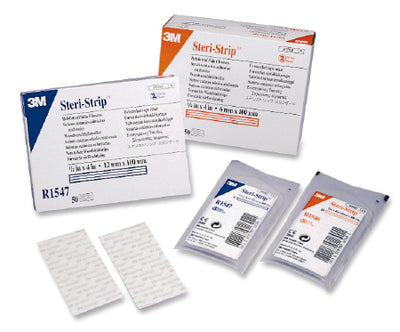 Skin Closure Steri-Strip 1/2 X 4 Inch Nonwoven Material Reinforced by 3M