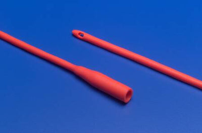 Kendall Dover Robinson Red Rubber Urethral Catheter