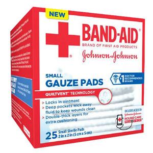 Band-Aid First Aid Gauze Pads by Systagenix