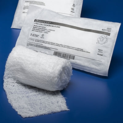 Fluff Bandage Roll Dermacea Gauze, Sterile by Covidien
