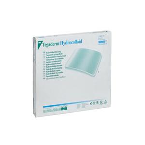 Tegaderm Hydrocolloid Wound Dressing with Outer Clear Adhesive Film by 3M