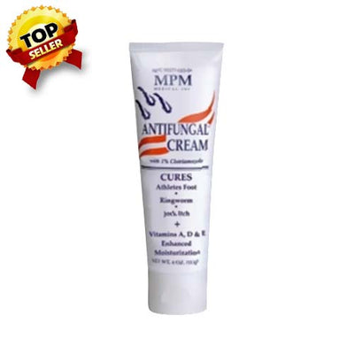 Clotrimazole Antifungal 1% Strength Cream 4 oz by MPM Medical