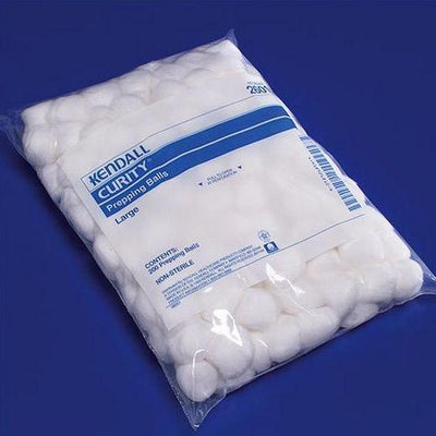 Curity Cotton Balls Large 100% Cotton NonSterile by Covidien - Bag of 200