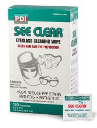 See Clear Eye Glass Cleaning Wipes By Professional Disposables