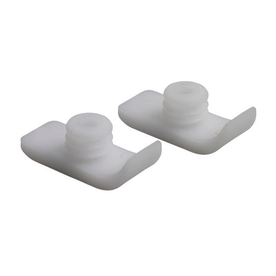 Drive Medical Walker Ski Glides - Pair White