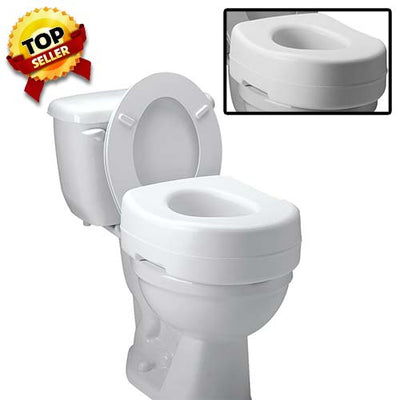 E-Z Lock Raised Toilet Seat