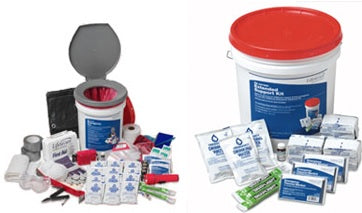 LifeSecure Complete 25-PERSON 24-HOUR (1-Day) Emergency Shelter-In-Place Kit Set - Singles