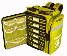 MobileAid Hi-Vis XL Pro Emergency Response Backpack by LifeSecure