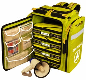 LifeSecure Personal 1-Day Evacuation Kit - Box of 30 MobileAid Hi-Vis X-Large Incident Command Team Kit by LifeSecure - Singles
