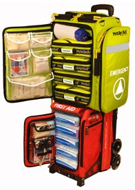 MobileAid Hi-Vis Emergency Response Station - Incident Command and Trauma First Aid by LifeSecure