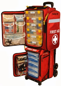 MobileAid Max XL Mass Casualty Hybrid Trauma First Aid Station by LifeSecure