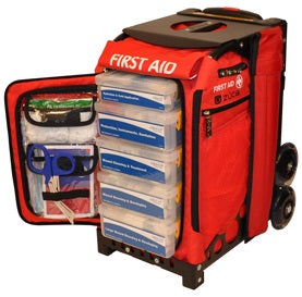 MobileAid Hi-Vis Easy-Roll Trauma First Aid Station by LifeSecure