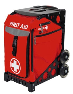 MobileAid Hi-Vis Easy-Roll First Aid Bag & Frame (Empty) by LifeSecure