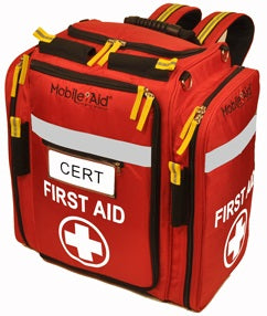 MobileAid XL CERT Trauma First Aid Backpack Kit by LifeSecure
