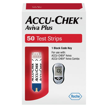 Accu-Chek Aviva Plus Test Strips - BOX of 50