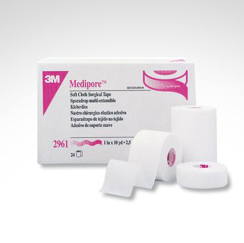 Medipore Medical Tape NonWoven Polyester 1 Inch X 10 Yards by 3M