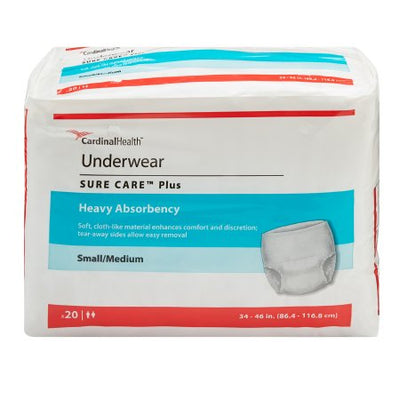 Simplicity Disposable Underwear Pull On with Tear Away Seams Large