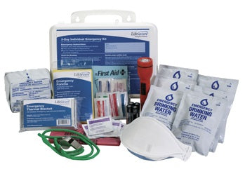 LifeSecure Individual 3-Day Emergency Kit - Box of 30