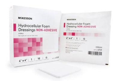 Foam Dressing Film, 4 X 4 inch by McKesson