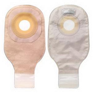 Premier 1-Piece Drainable Pouch Precut FlexWear Skin Barrier, Lock N Roll, Transparent - Box of 10