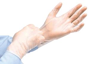 InstaGard Synthetic Vinyl Examination Gloves - Box