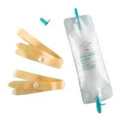 Leg Bag with Rubber Cap Valve 19 oz, Medium - Box