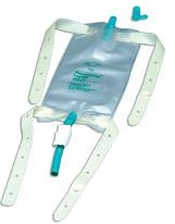 Dispoz-A-Bag Leg Bag with Rubber Cap Valve by Bard Medical