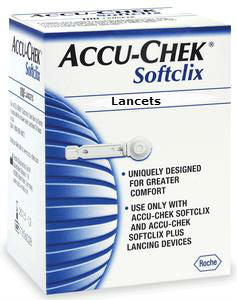 Accu-Chek Softclix Lancet 28G by Roche Diagnostics
