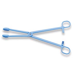 Sponge Forceps Plastic 9.5″, Case