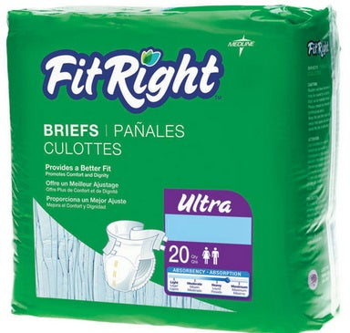 FitRight Ultra Brief - Bag of 20