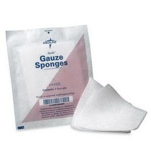 Nonsterile U.S.P Type VII Woven Gauze Sponges 12 ply - Package of 200