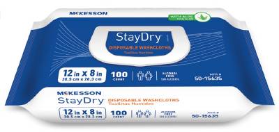 Bath Wipes - Package of 100