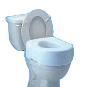 Mabis DMI Healthcare Molded Elevated Toilet Seat by Briggs Healthcare