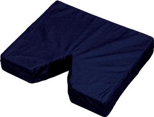 Mabis DMI Coccyx Seat Cushion 16" x 18" x 3" Navy by Briggs Healthcare