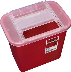 Sharps-A-Gator Sharps Container 2 Gallon Red by Covidien